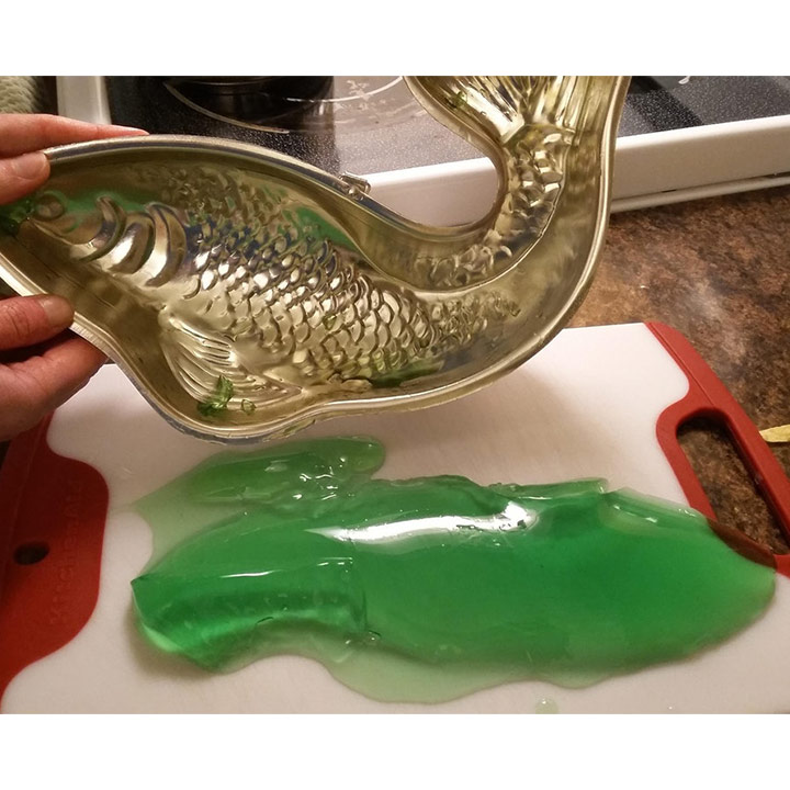 Food fails fish jello