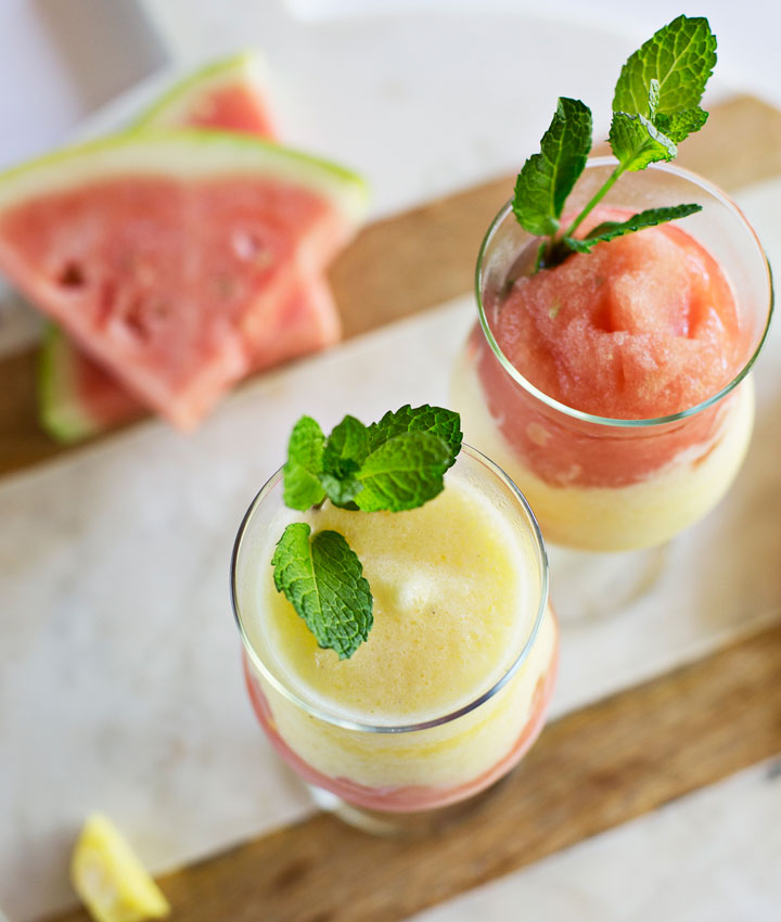 Frozen tropical sangria blogger