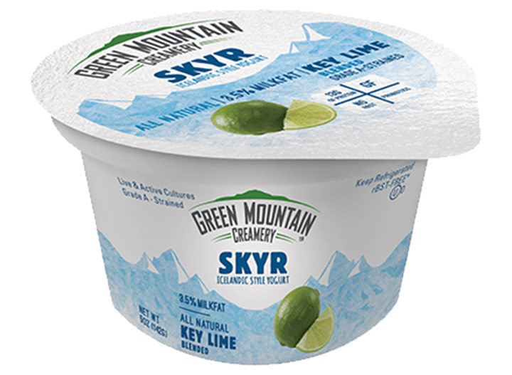 Green mountain creamery key lime icelandic style yogurt