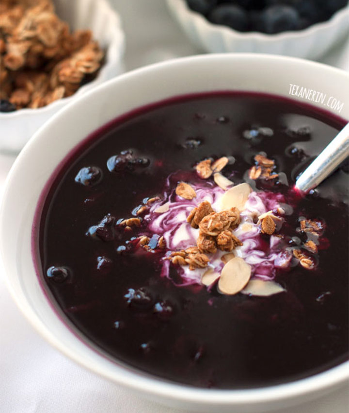 Healthier swedish blueberry soup recipe
