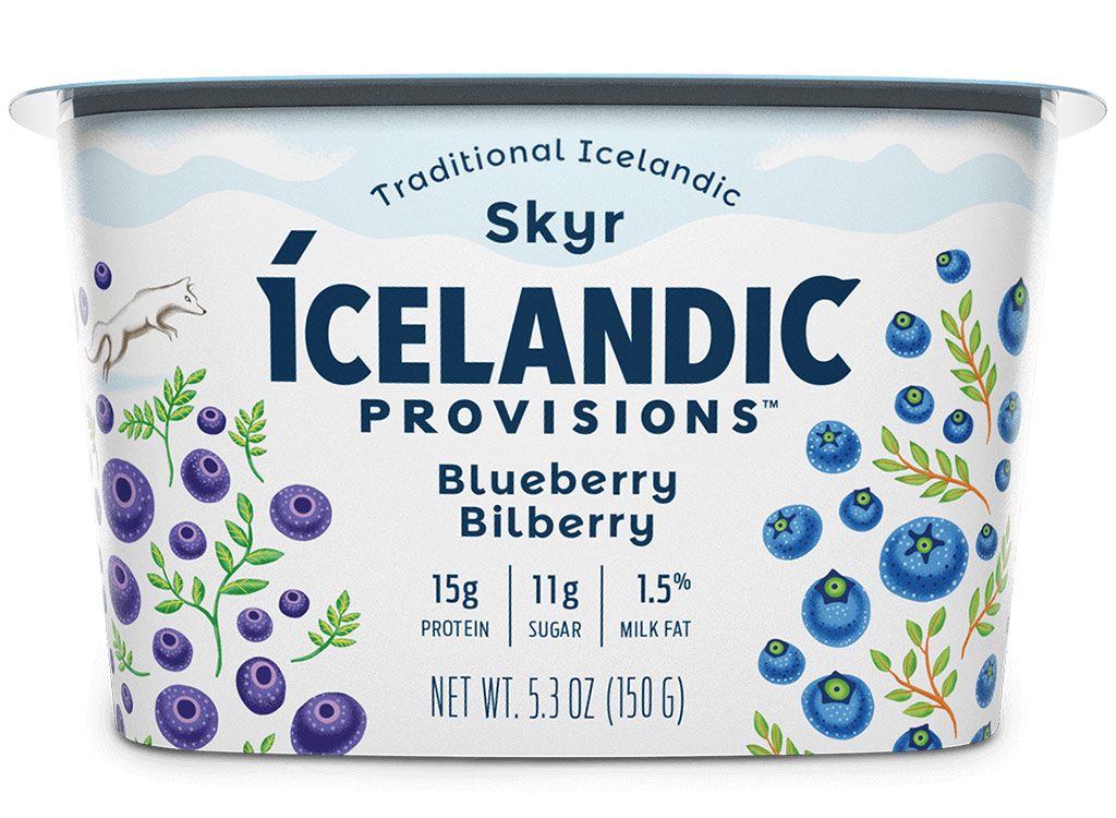 Icelandic provisions blueberry bilberry skyr