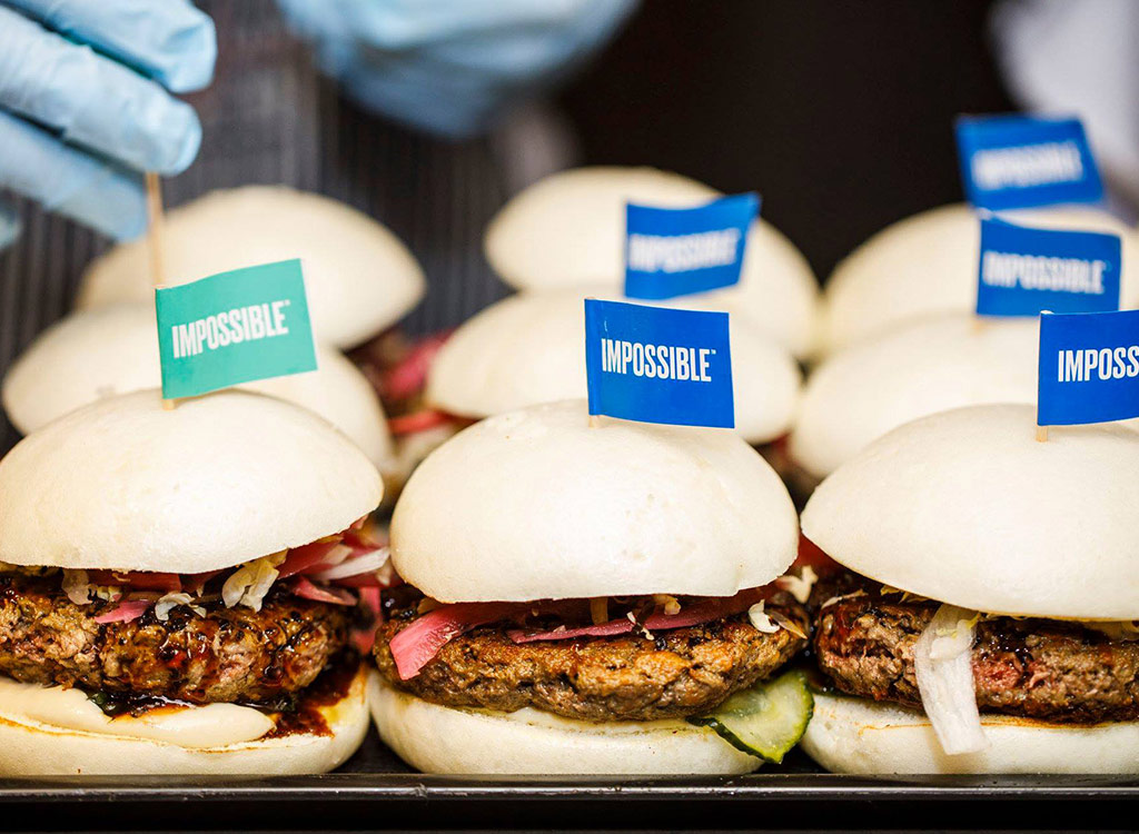 Impossible burgers at little bao in hong kong