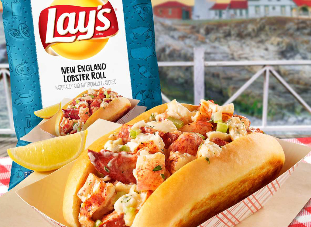Lays New England lobster roll chips