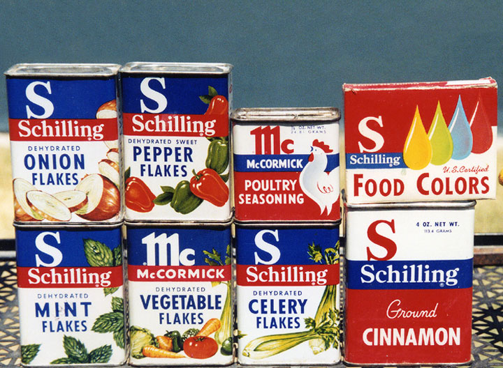 Mccormick schilling spices