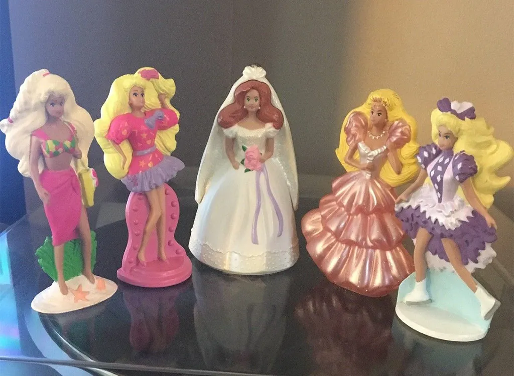 Mcdonalds happy meal barbie toys