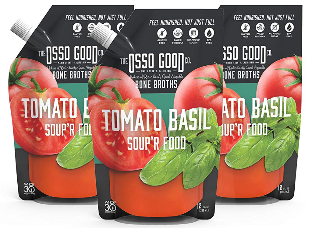 The osso good tomato basil soup'r food bone broth