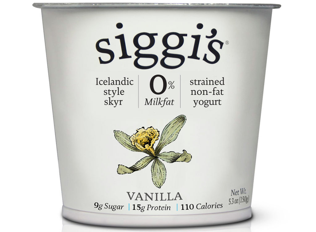 Siggi's vanilla icelandic style skyr yogurt