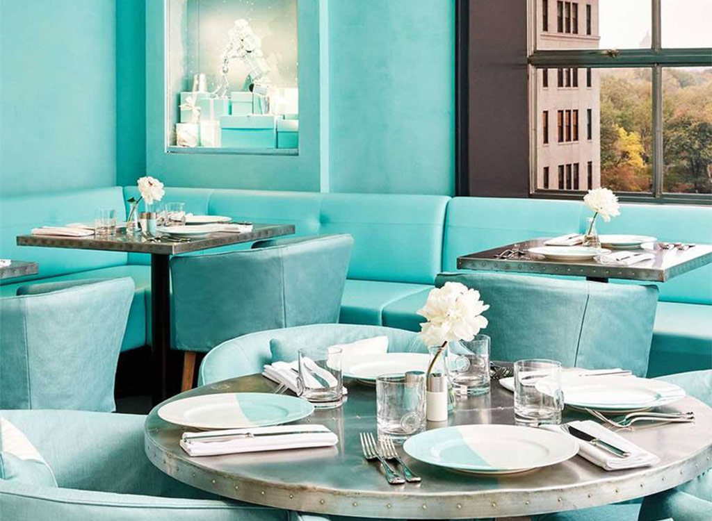 Tiffany and co blue box cafe