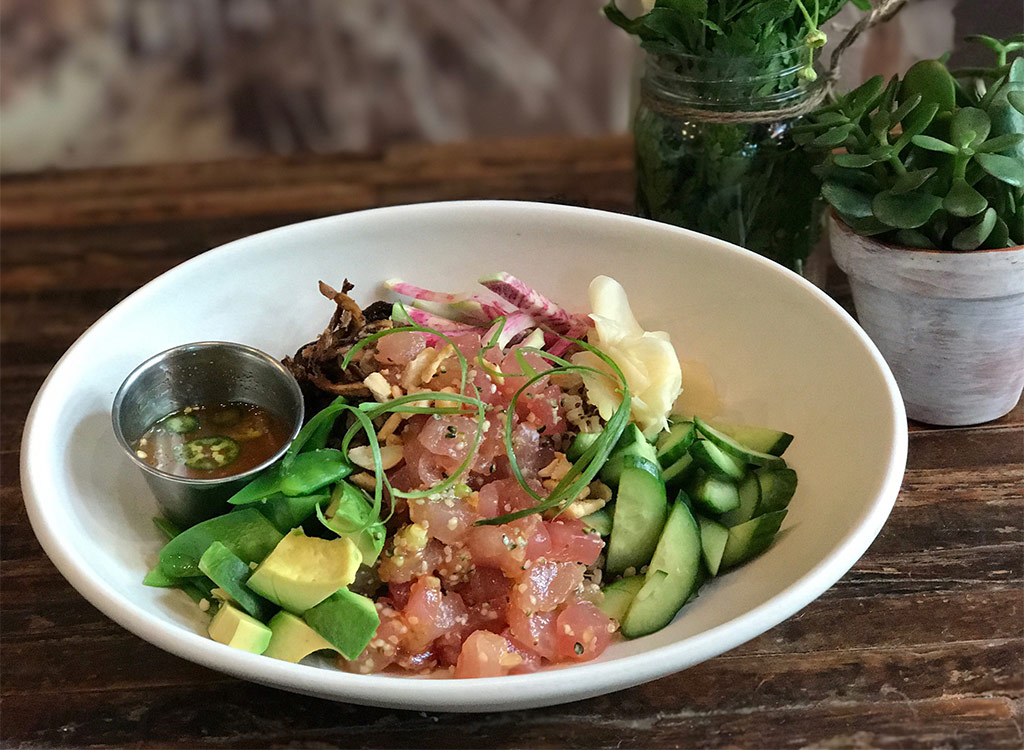 True food kitchen poke bowl