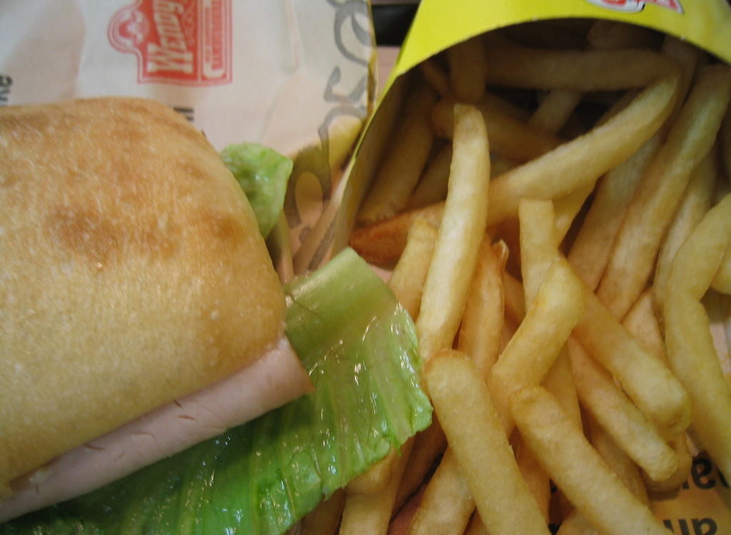 Wendy's frescata sandwich