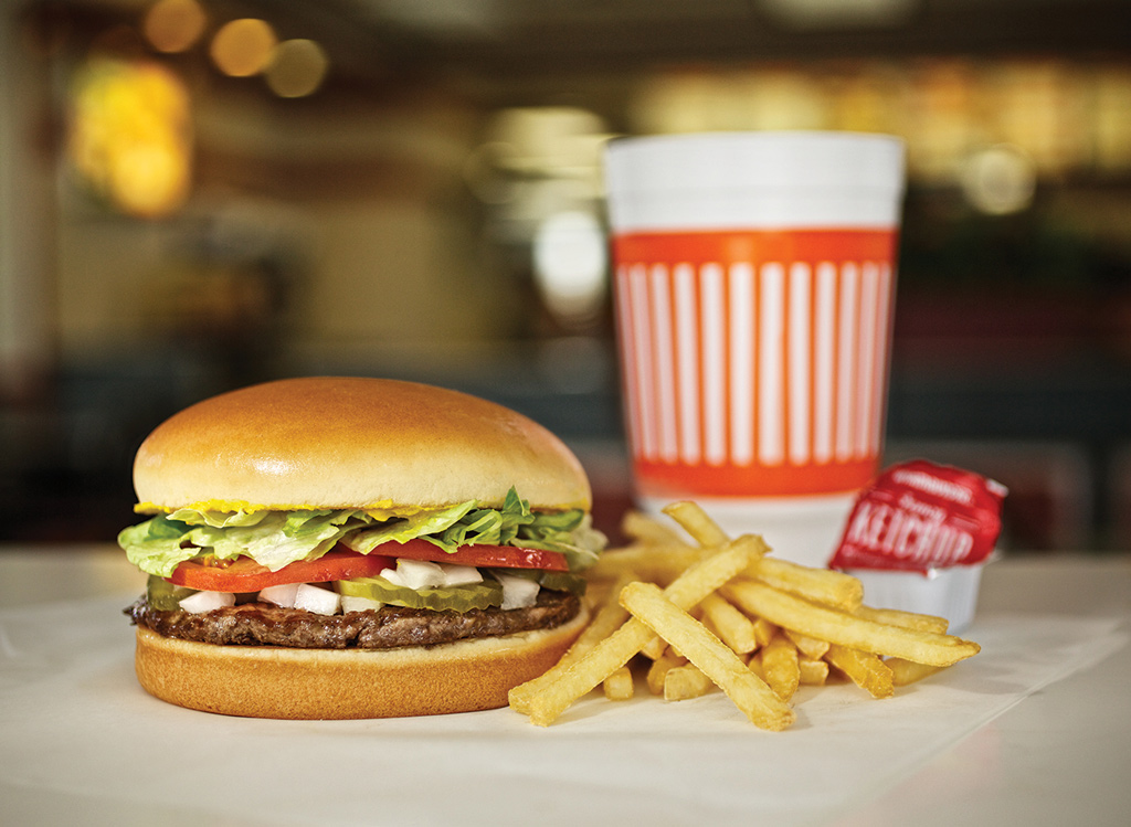 Whataburger burger and fries