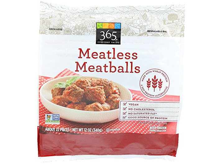 Whole foods 365 meatless meatballs