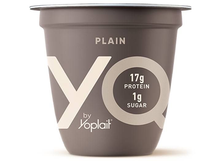 YQ by yoplait plain yogurt low carb keto snack