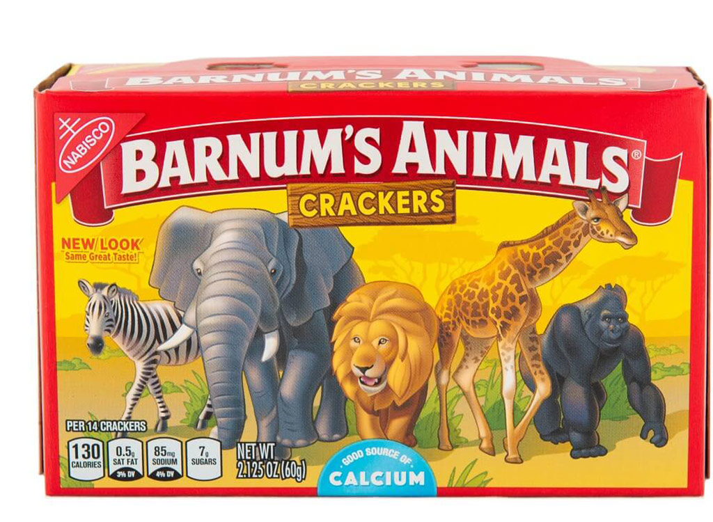 Barnum animal crackers box redesign