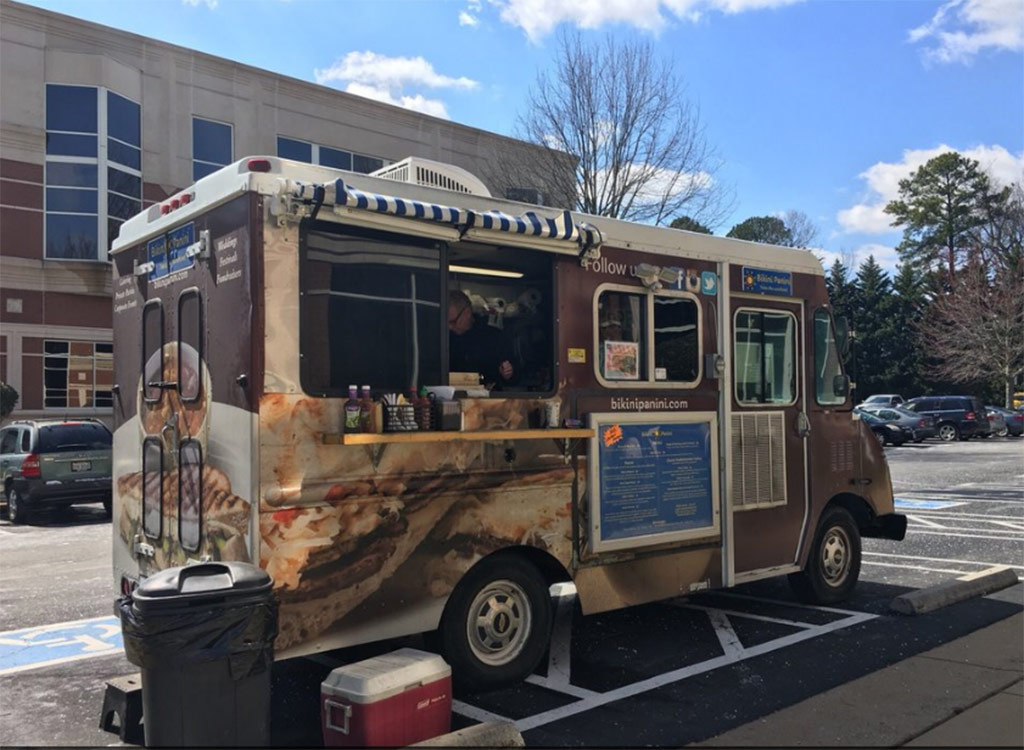 Bikini panini food truck