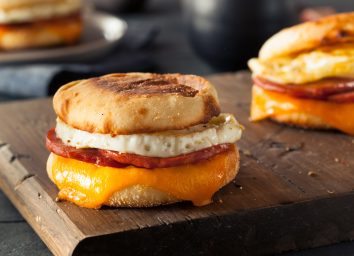Breakfast sandwich