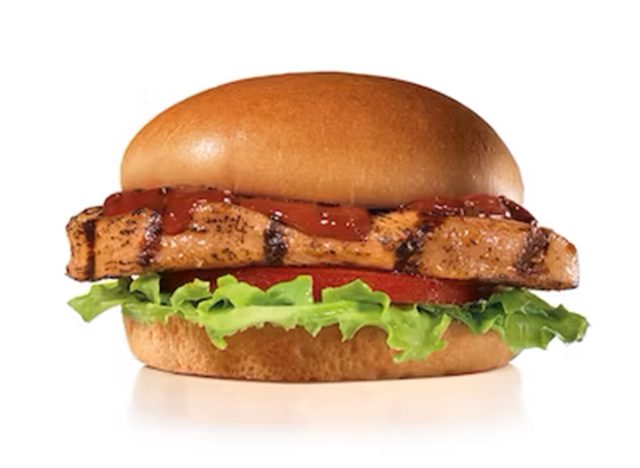 Carl's Jr. Charbroiled BBQ Chicken Sandwich