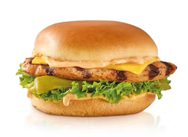 Carl's Jr. Charbroiled Santa Fe Chicken Sandwich 