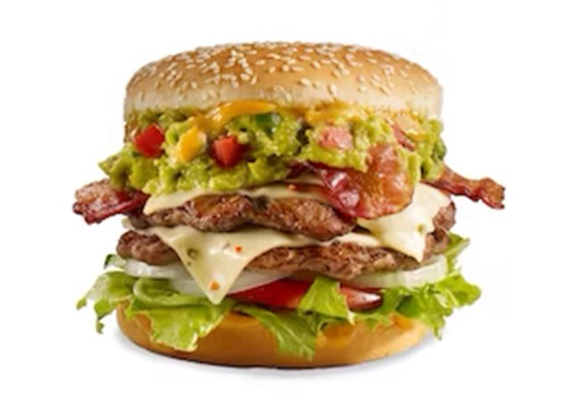 Carl's Jr. Double Guacamole Bacon Burger