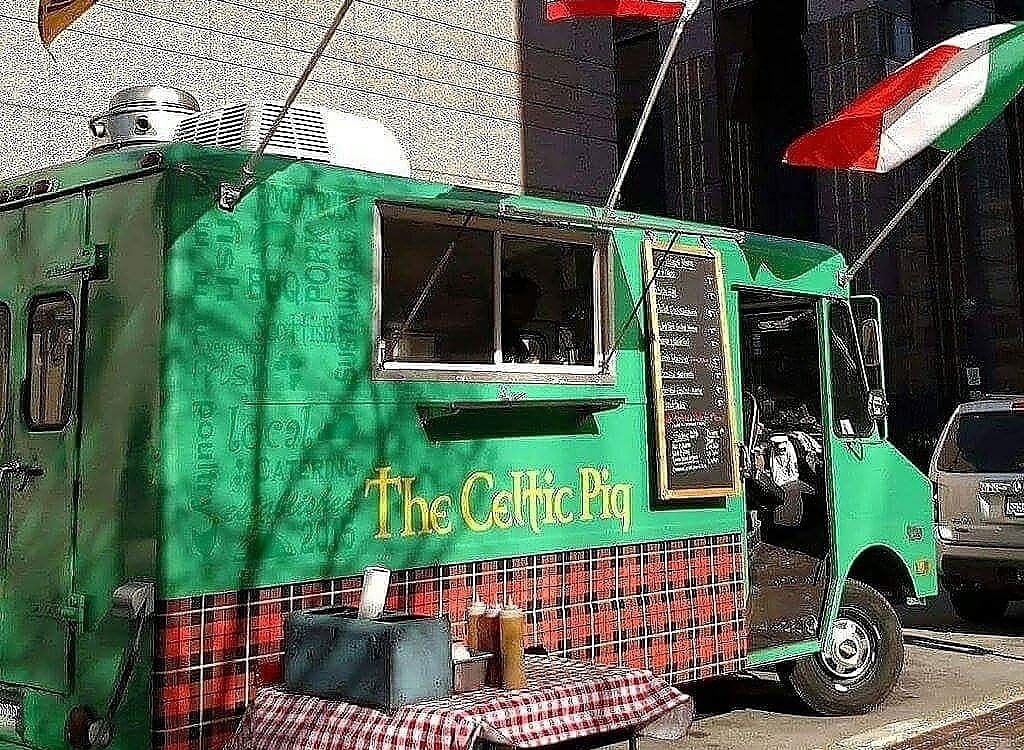 Celtic pig food truck