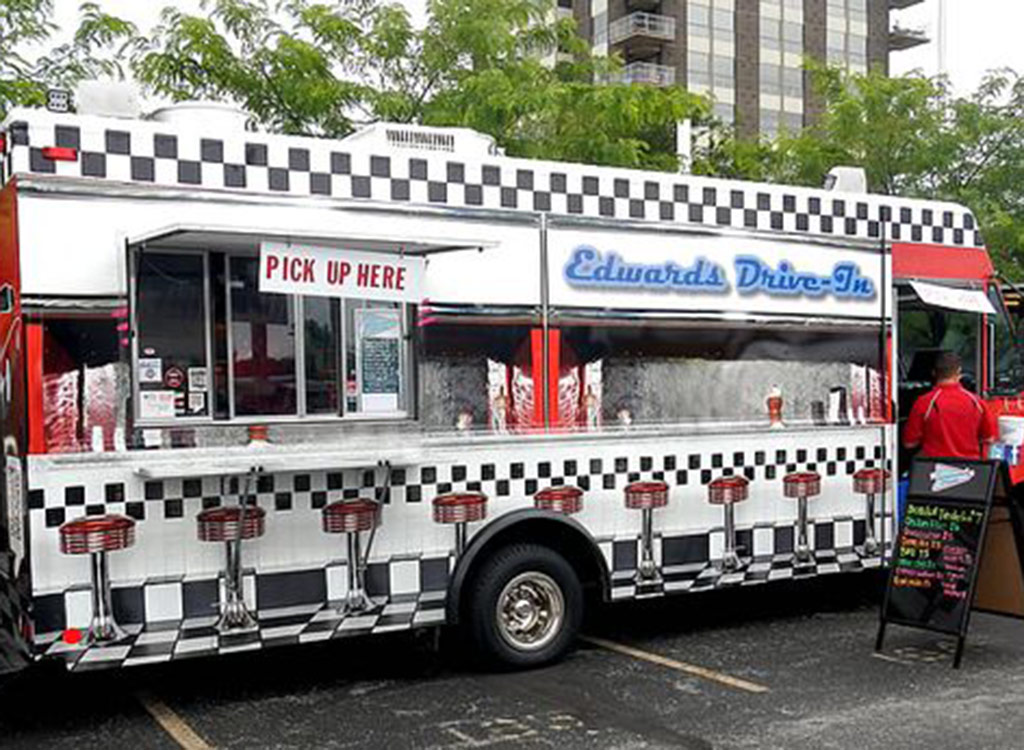 Dashboard diner food truck