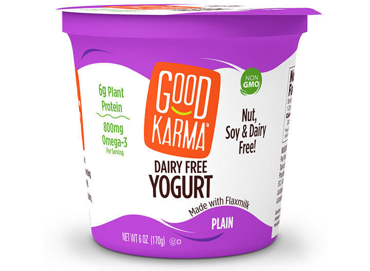 Good Karma flax dairy free yogurt