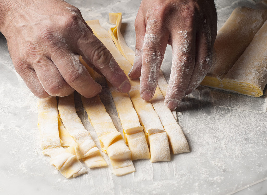 Homemade pasta