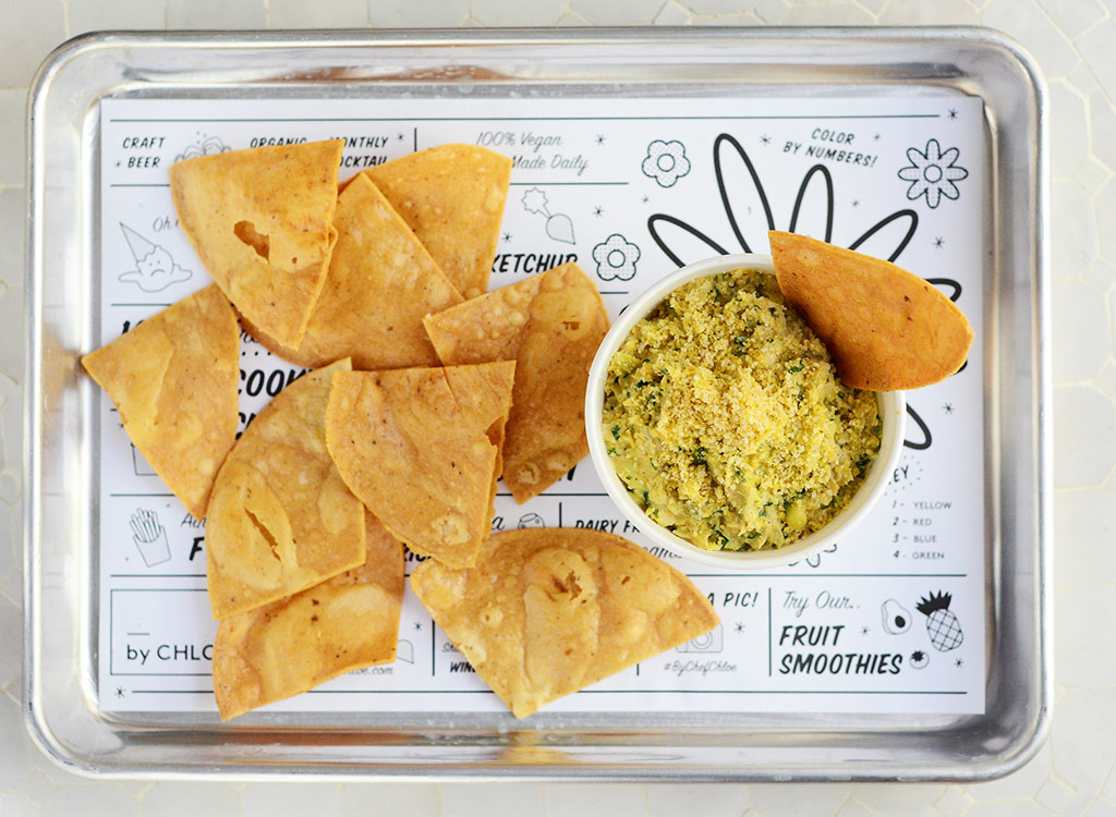 Kale artichoke dip by chloe