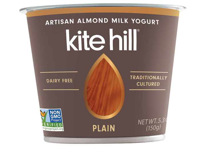 Kite Hill dairy free almond yogurt