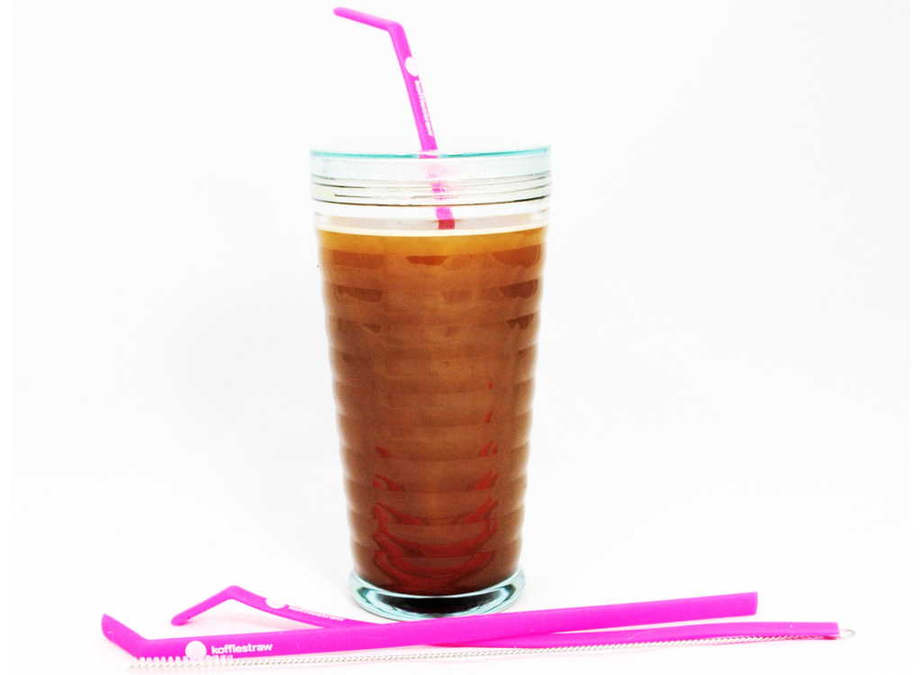 Koffie reusable straw