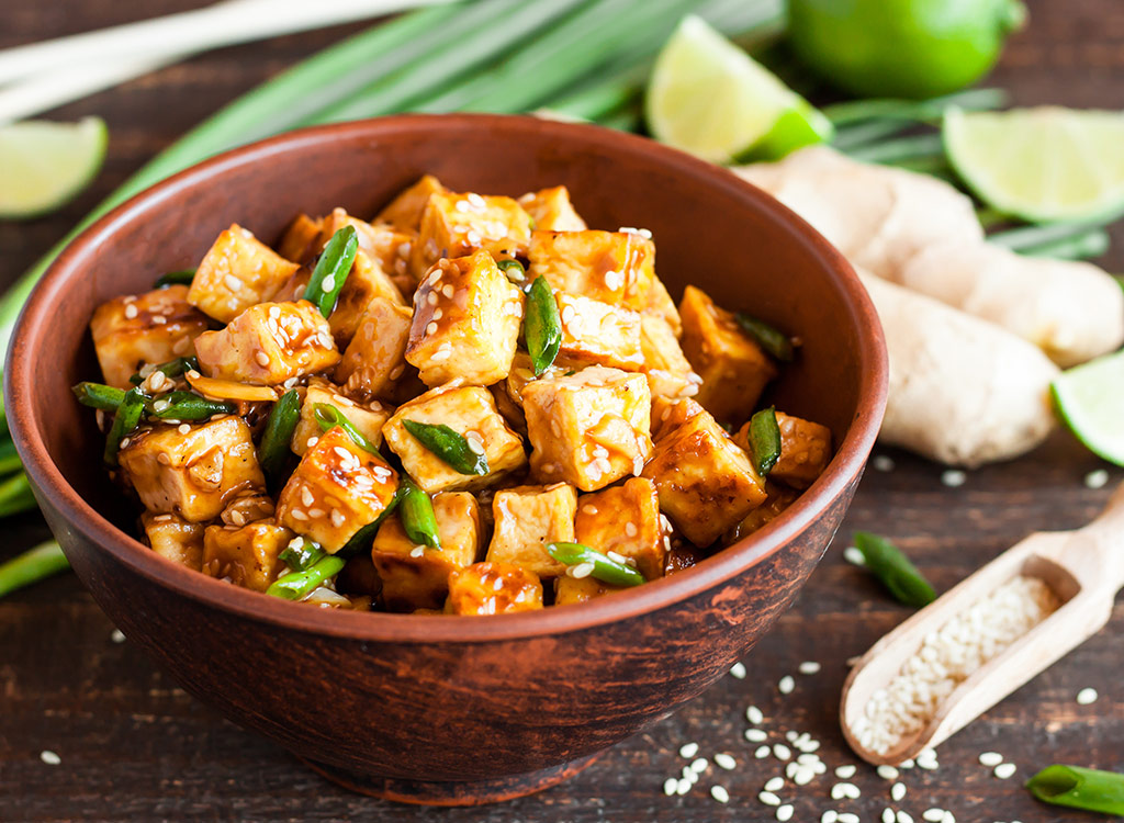 spicy tofu steak - omega 3 foods