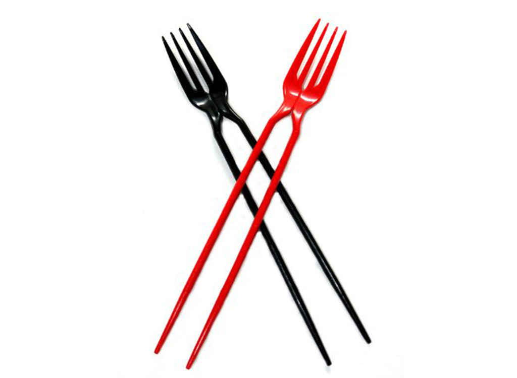 The chork chopsticks and fork combo