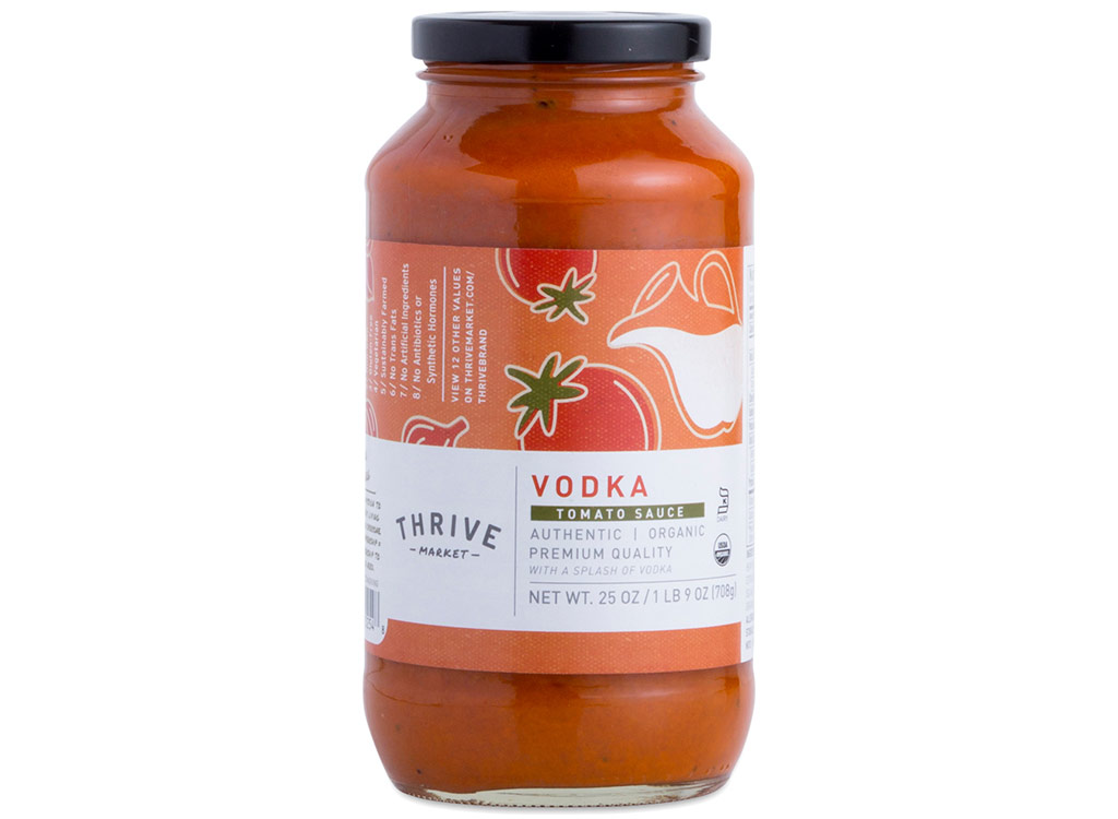 Thrive market organic vodka tomato pasta sauce