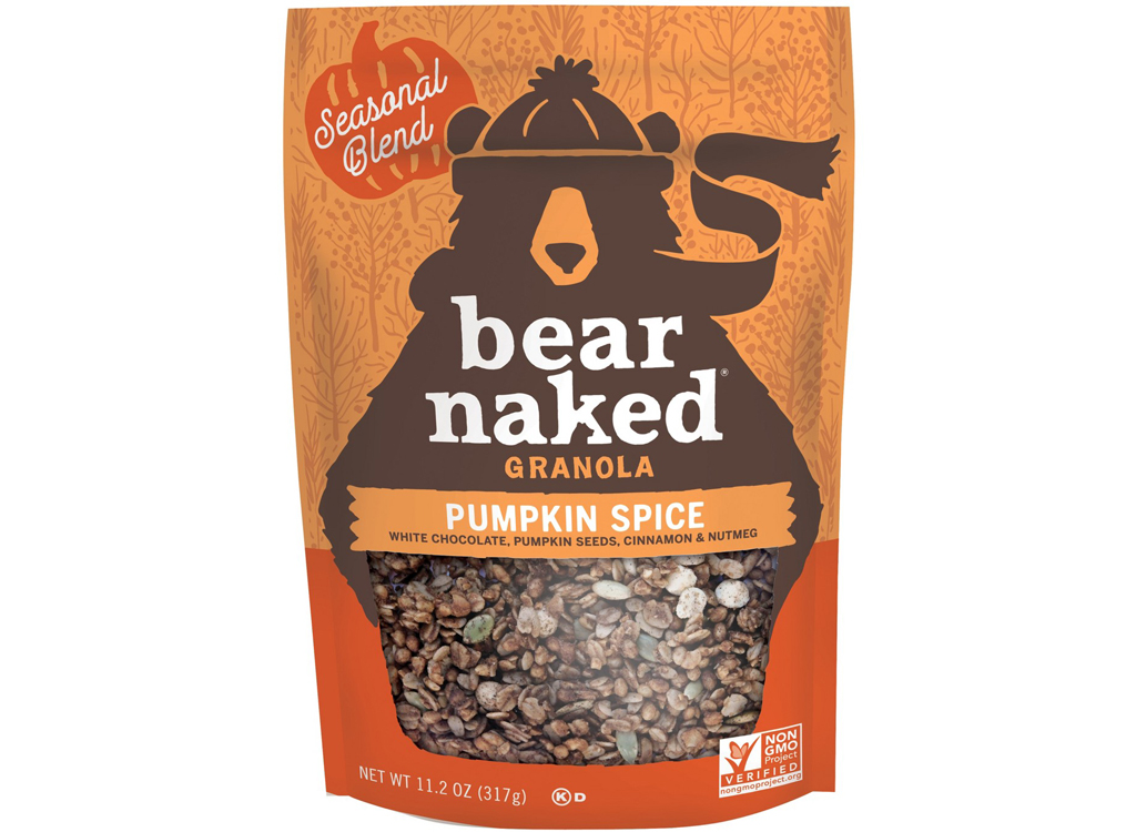 bear naked granola pumpkin spice