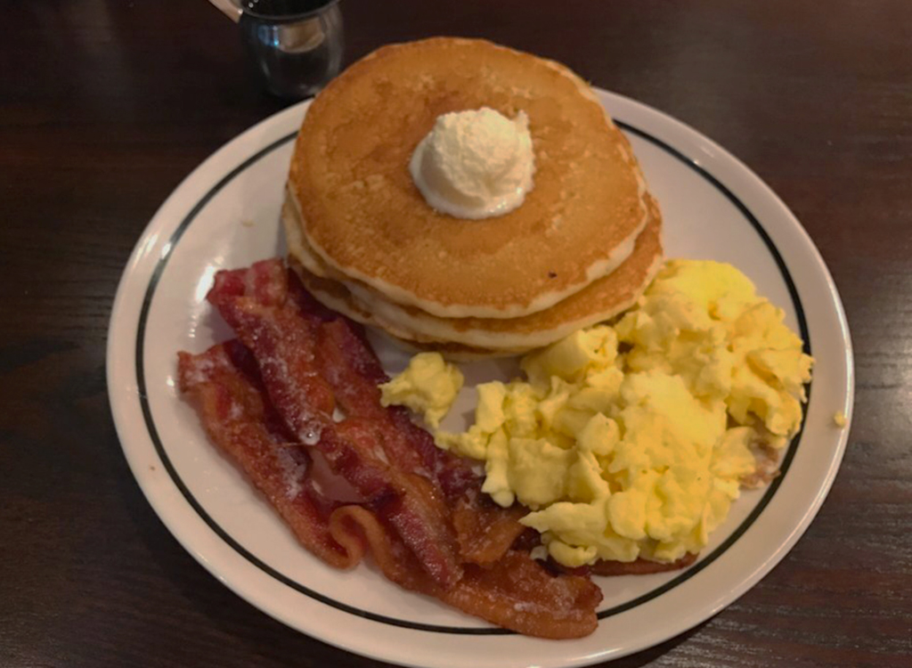 Corner bakery cafe eggs and bacon