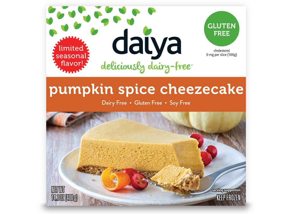 daiya pumpkin spice cheezecake