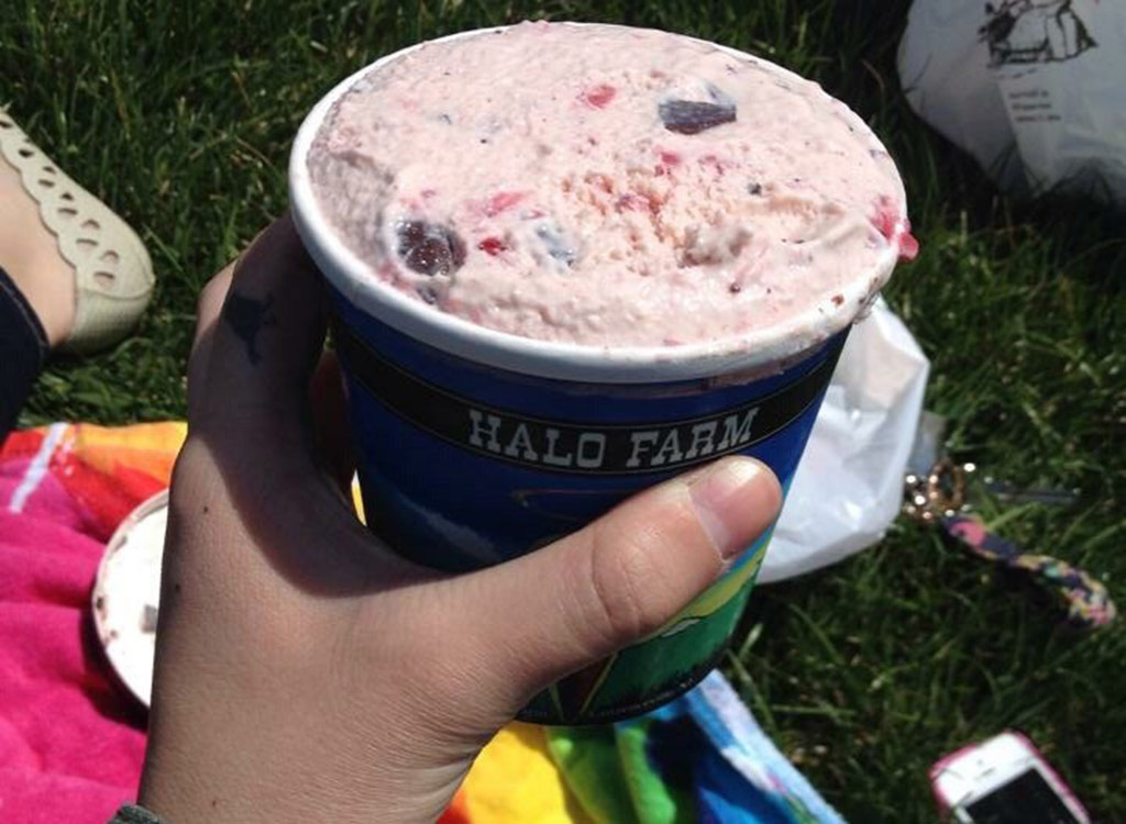 Halo farm ice cream