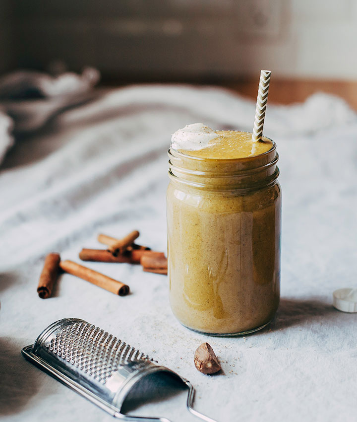 Happy hour sweet potato spice shake