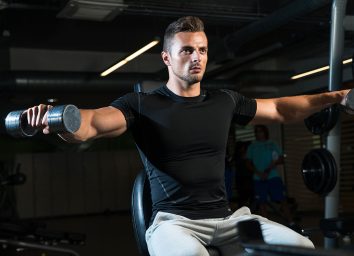 lateral workout man
