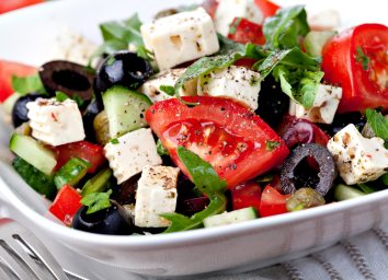 Mediterranean diet salad