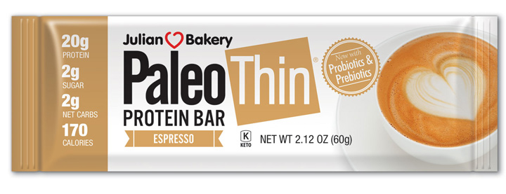 Paleo thin espresso bar