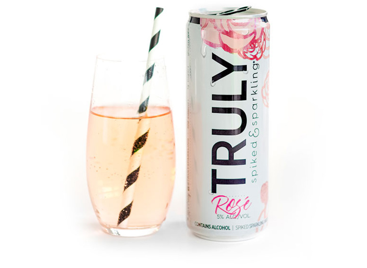 Truly Spiked & Sparkling rose