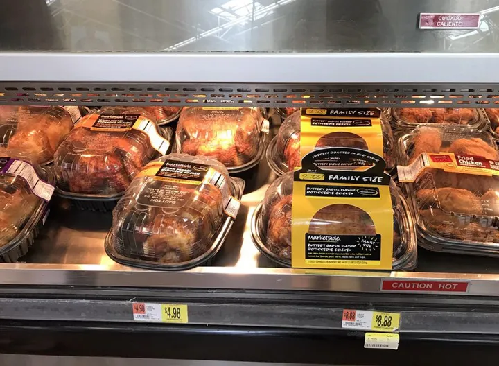 Walmart rotisserie chicken