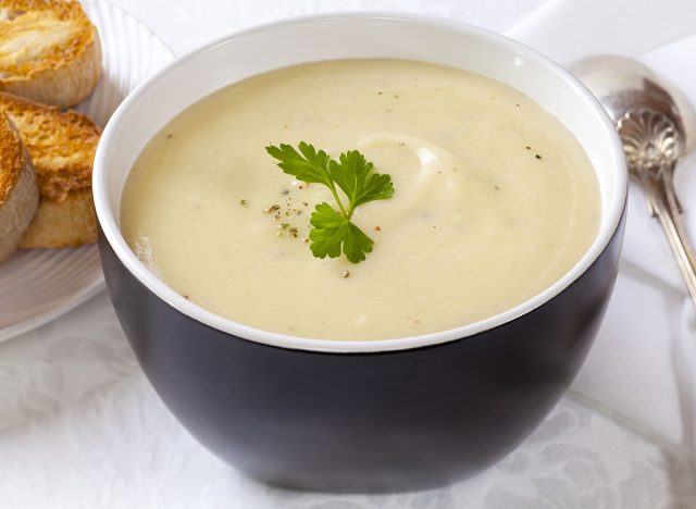 Cauliflower potato soup