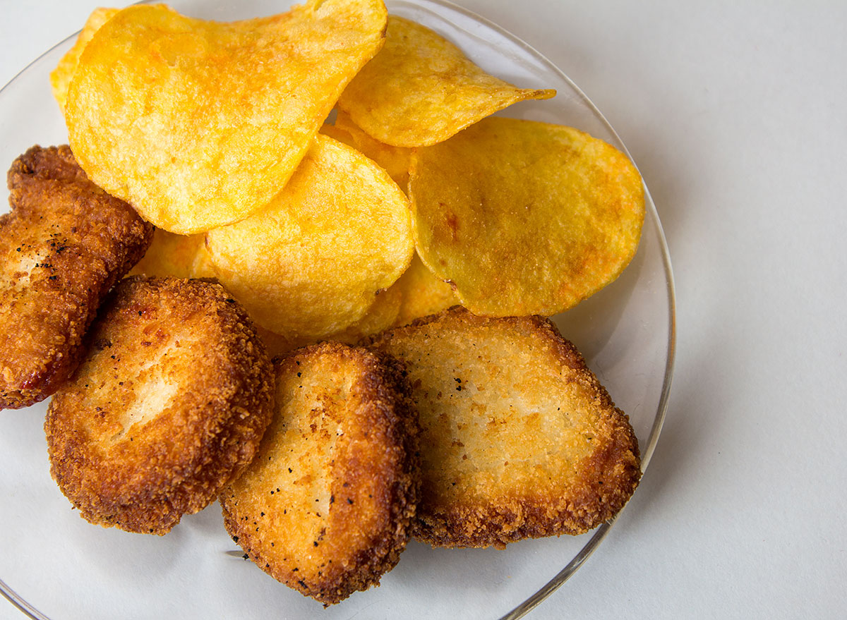 Chickpea nuggets