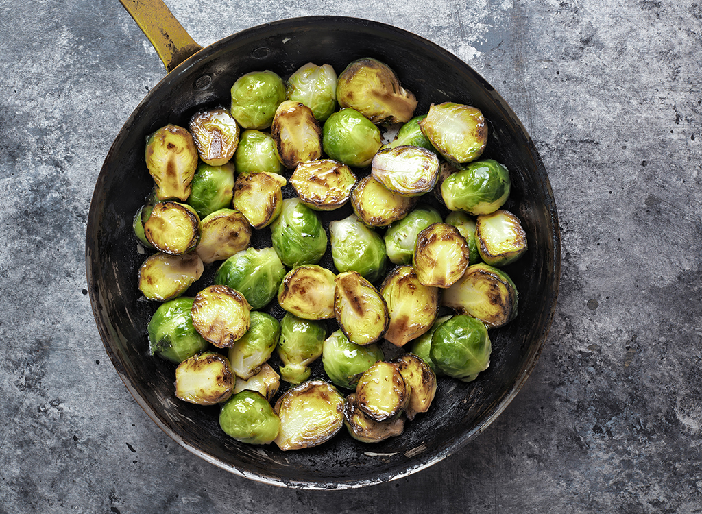 Crispy brussel sprouts