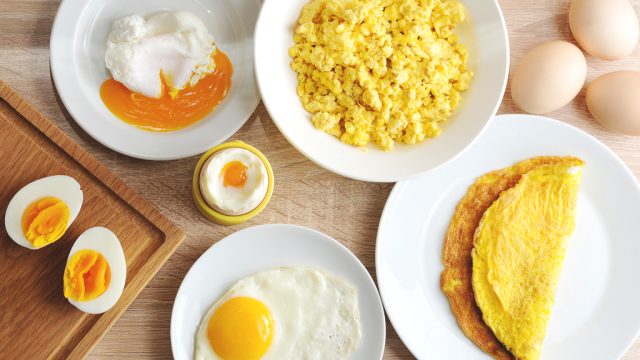 Different ways to cook eggs