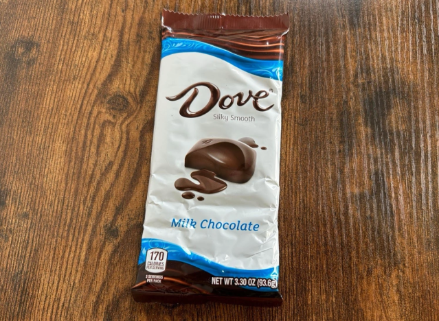 dove bar on a table.