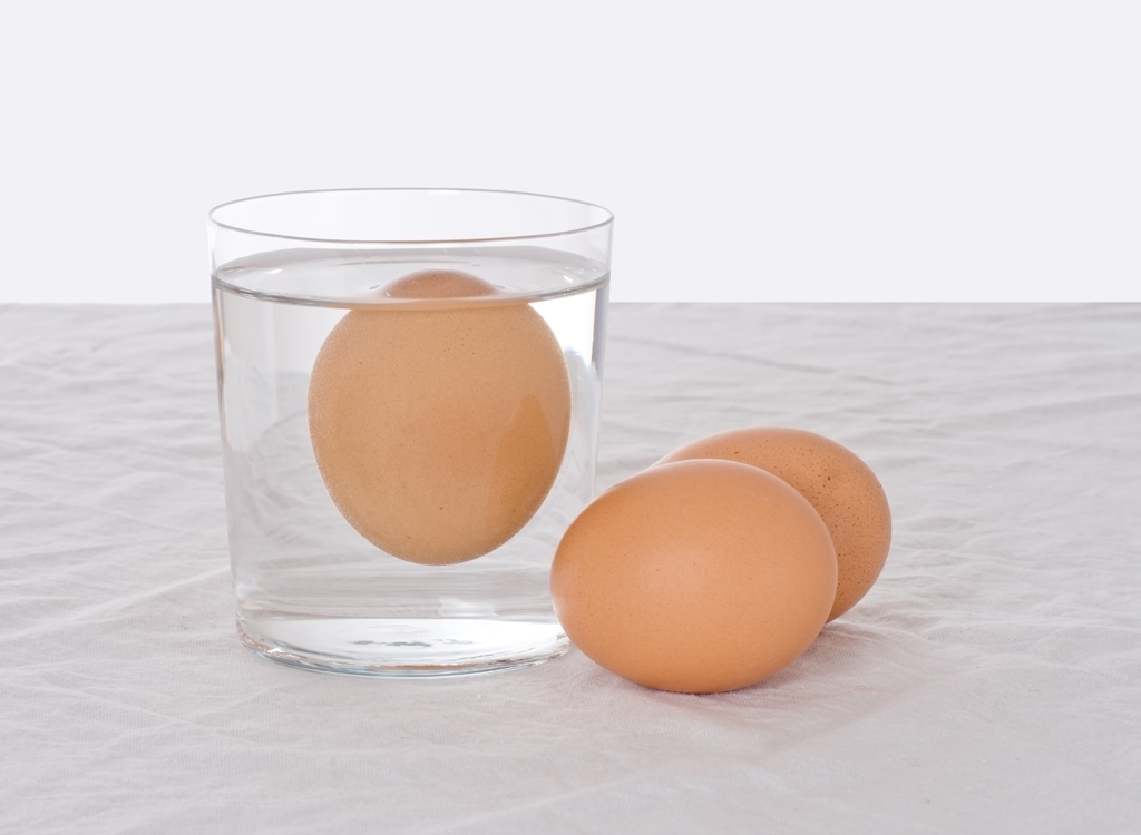 Egg float test