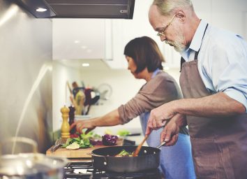 Getting help cooking